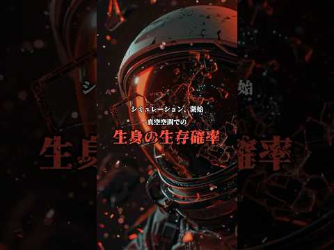 宇宙で「生身」になると？凍る前に破裂します のサムネイル