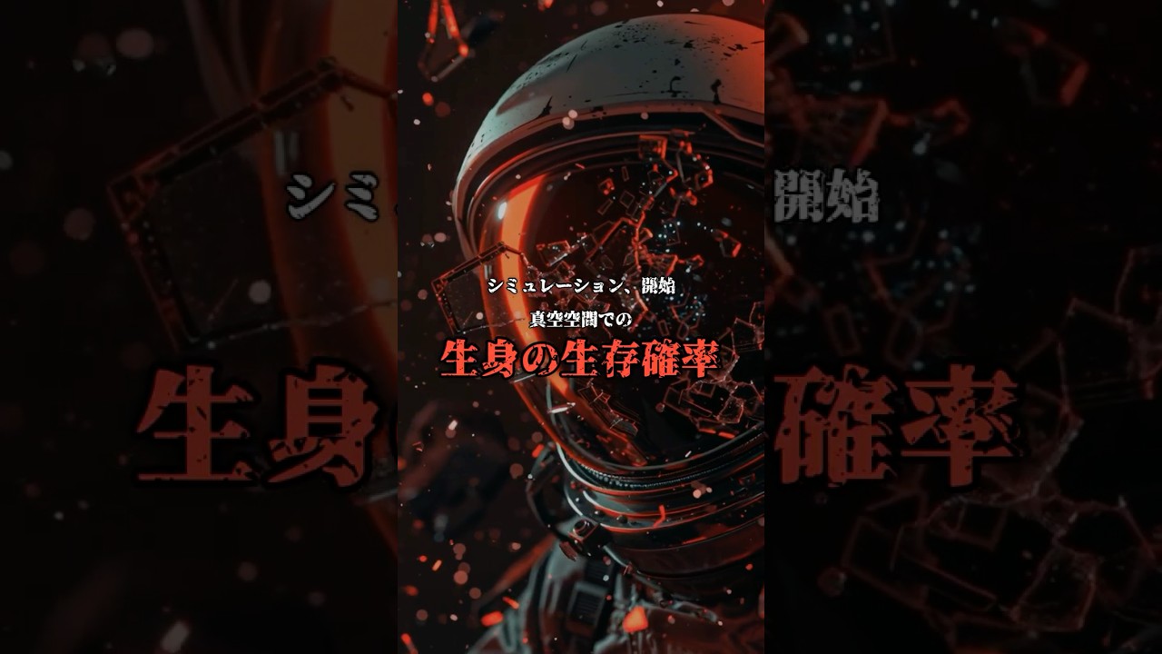 宇宙で「生身」になると？凍る前に破裂します のサムネイル