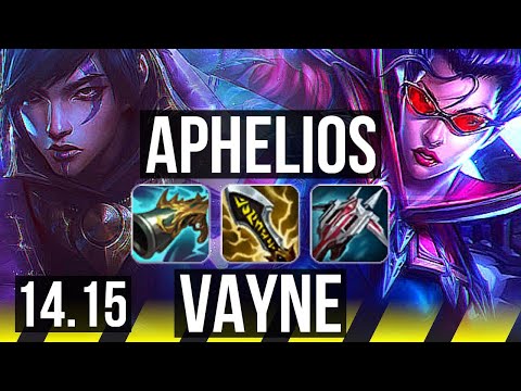 APHELIOS & Blitzcrank vs VAYNE & Thresh (ADC) | 68% winrate, Legendary | EUNE Diamond | 14.15