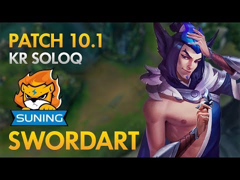 Suning SwordArt - Rakan Support - KDA 3/5/33