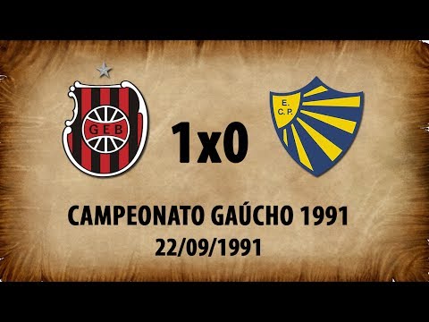 G.E.Brasil 1x0 E.C.Pelotas - Campeonato Gaúcho 1991