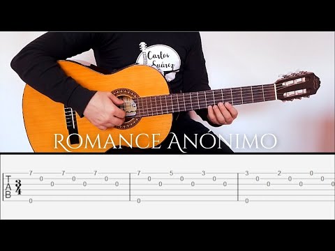 Romance Anónimo (TABS + PDF) | Guitarra Clásica | Carlos Suárez