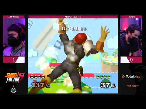 CG LFG | Eddy Mexico (Luigi ) vs Zamora (Falcon) - Smash Factor 9 Melee Singles Winners Top 64