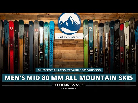 2024 Men's Mid-80 mm All Mountain Ski Comparison with SkiEssentials.com