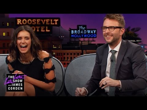 クリス・ハードウィック＆ニーナ・ドブレフ、猫の話に同意しない (Chris Hardwick & Nina Dobrev Don't Agree on Cats)
