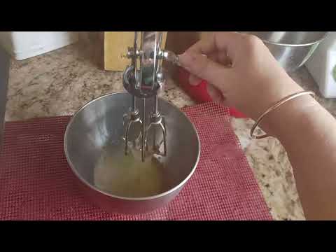 Part of a video titled How to Use an Eggbeater - YouTube