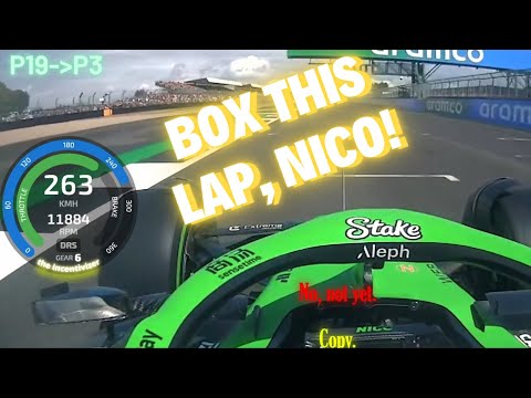 Nico Hulkenberg went from P19 to P3 because he didn't listen to his engineer.