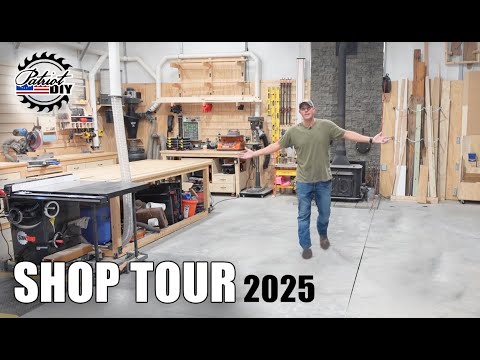 Woodworking Shop Tour 2025