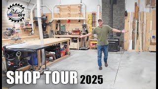 Woodworking Shop Tour 2025