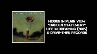 Hidden in Plain View - Garden Statement