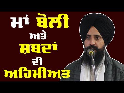 Mother Tongue and The Importance of Words: Dr.Sewak Singh