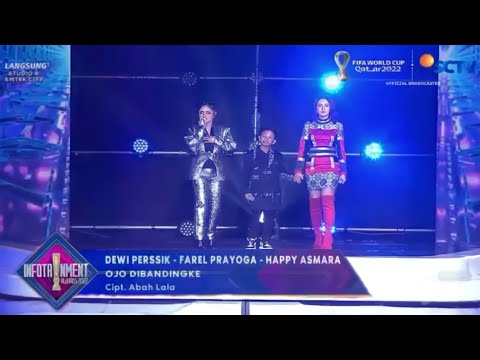 Farel prayoga Dewi persik dan Heppy asmara sukses gemparkan panggung infotainment awards 2022