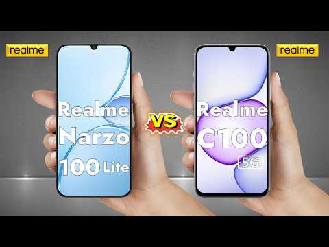 Thumbnail for Realme Narzo 100 Lite 5G Vs Realme C100 5G ⚡️ Detailed Comparison!