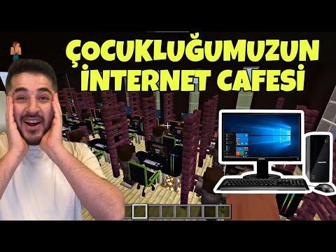 EN İYİ İNTERNET CAFE YAPAN KAZANIR MOD SERBEST! -MINECRAFT