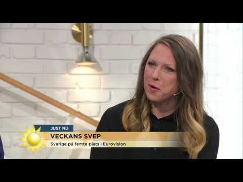 Eurovision: "Snackisen var kommentatorerna"  - Nyhetsmorgon (TV4)