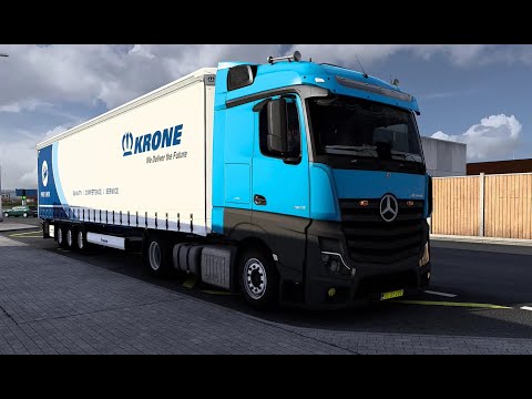 [ETS2, 1.41][Promods V2.56] - Mercedes Benz Actros MP5 1845 - Bergen[N] - Ullapool[GB]