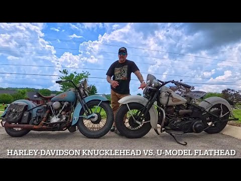 Harley Showdown - Knucklehead vs. Flathead - Which One WINS? Billy Lane Choppers Inc Rides Both