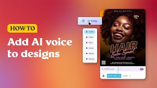 How to add AI Voice to your designs