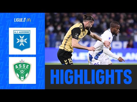 AJ AUXERRE - SAINT-ÉTIENNE (1-1) - Week 19 - Ligue 1 McDonald's 24/25