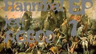 hannibal terror of rome let's play tuto ép 1 FR 1080p