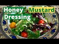 Healthy Honey Mustard Dressing Is Perfect For salads, Sandwiches & Veggies & Dipping Sauce