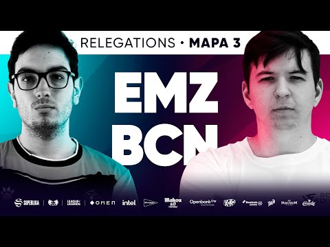 EMONKEYZ CLUB VS BCN SQUAD - RELEGATIONS - MAPA 3 -  SUPERLIGA - VERANO 2021 - LEAGUE OF LEGENDS