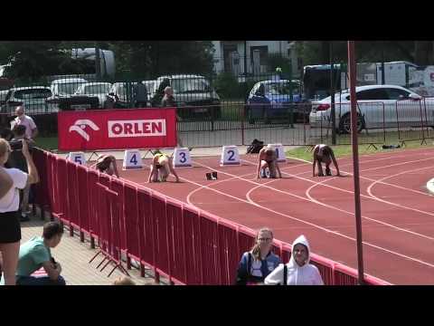 100m kobiet bieg 1 - Żerków 20200627