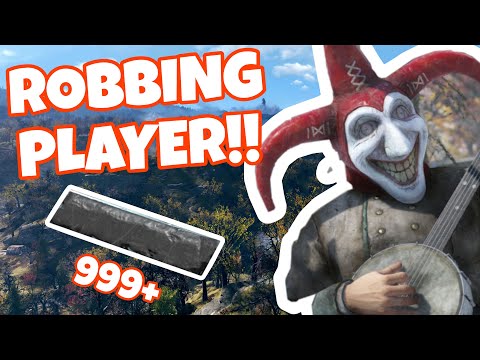 ROBBING Player For MASSIVE Loot (Fallout 76 PVP)