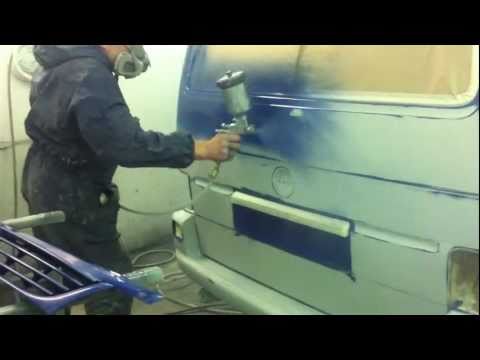 Lackierung eines VW-Bus 2/2