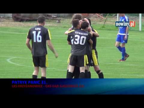 Klasa okręgowa: LKS Krzyżanowice - GKS Dąb Gaszowice [28.05.2016]