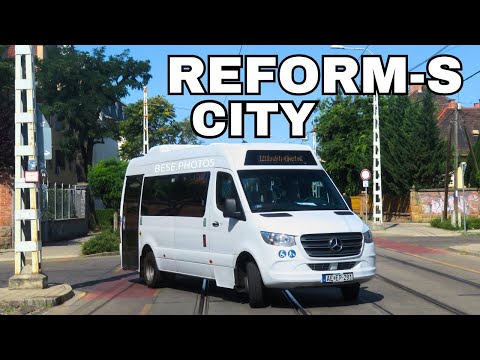Mercedes-Benz Reform-S City tesztbusz a 121-es vonalon