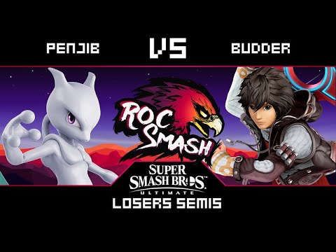 Penjib (Mewtwo) vs Budder (Shulk) | Roc Smash 69 - SSBU Losers Semis