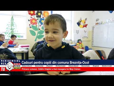 CADOURI PENTRU COPIII DIN COMUNA BREZNIȚA-OCOL