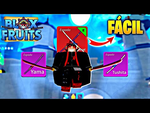 PEGANDO YAMA, TUSHITA E CDK EM APENAS 1 VÍDEO - BLOX FRUITS