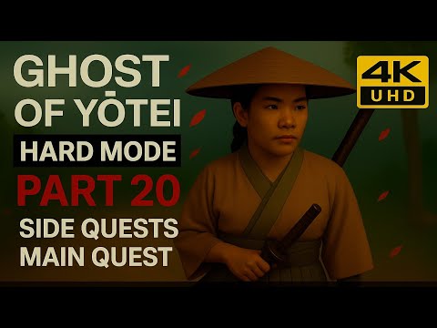 Ghost of Yōtei Part 20 | Hard Mode | Hunt for Oni | Side Quests + Main Quest | 4K UHD