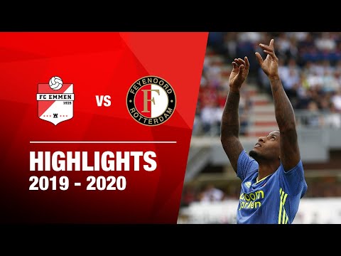 Highlights | FC Emmen - Feyenoord | 2019-2020