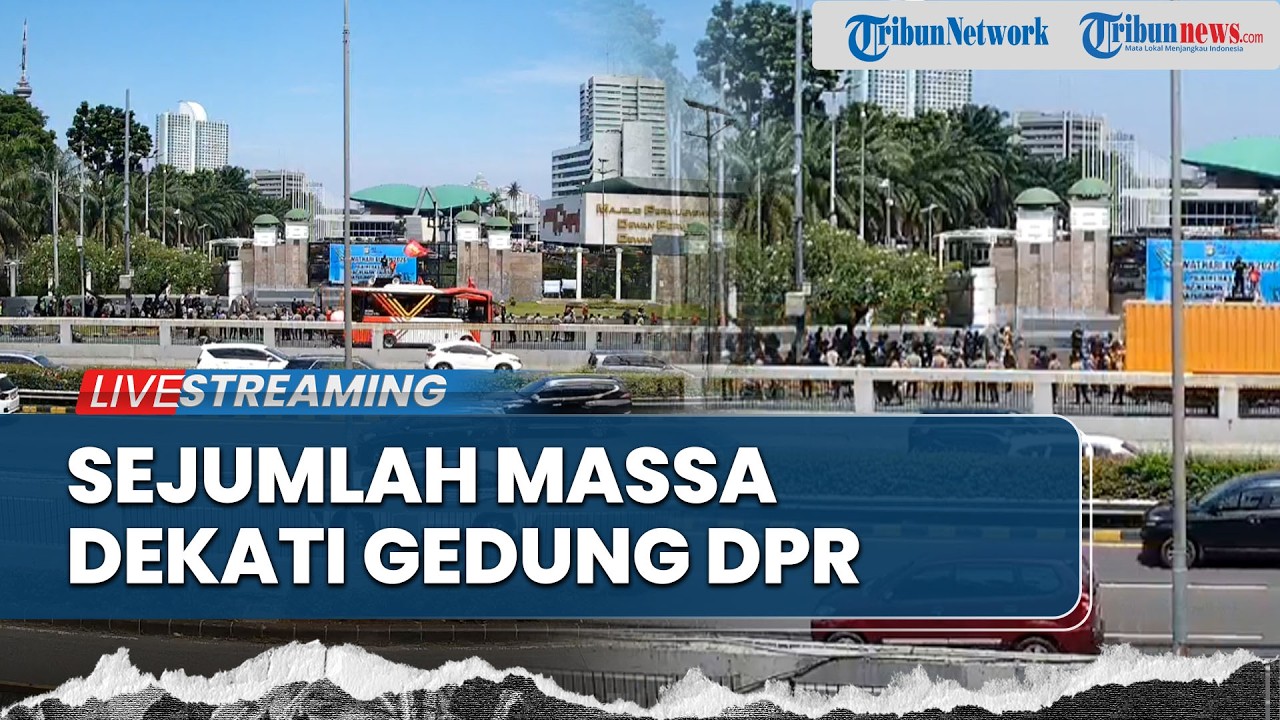 LIVE: Situasi Terkini di Gedung DPR RI, Akan Ada Aksi May Day Serikat Buruh & BEM UI