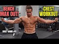 MAXING OUT IN BENCH! | Daily Gains #11