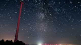 preview picture of video '[Timelapse Test] Perseids 2013 - Startrail 2 (with Milky Way) (Testsample, 4K - 2160p)'