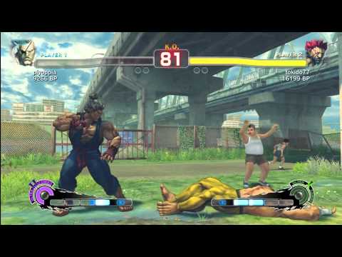 piyoppia (SA) vs tokido77 (AK) SSF4 Ranked Match (1080i)
