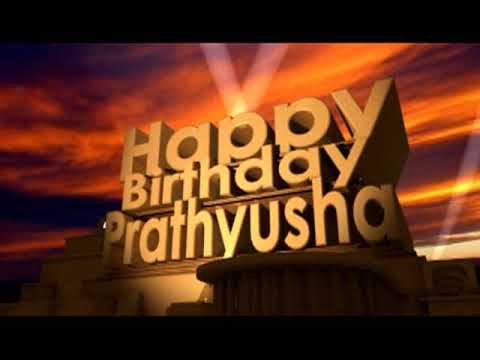 Happy Birthday Prathyusha