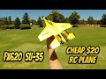 FX620 SU 35 Cheap 2 Channel 20 RC Jet Fighter Plane Review