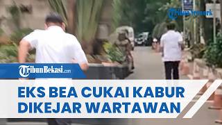 Detik-detik Eks Pejabat Bea Cukai Kabur! Lari Kencang Hindari Wartawan seusai Diperiksa KPK