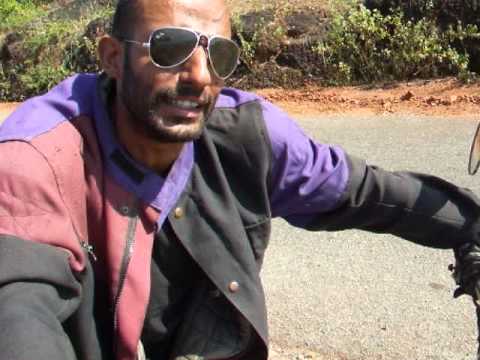 me and alin going to Om beach- Goa, India 2010