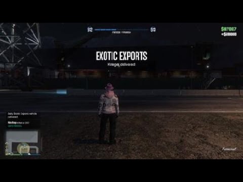 Gta v Exotic Export car location (Krieger)