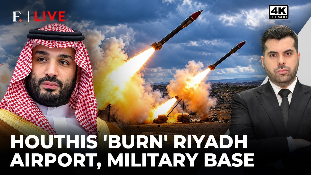 Houthis Fire Missiles, 2 Saudi Airports ‘Hit’, Military Base Targeted | Firstpost Live| 4K