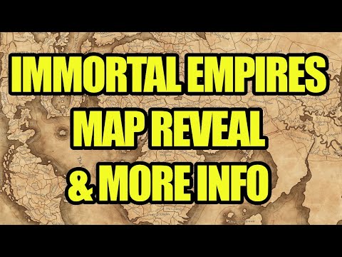 NEWS! IMMORTAL EMPIRES MAP REVEAL - Total War Warhammer 3