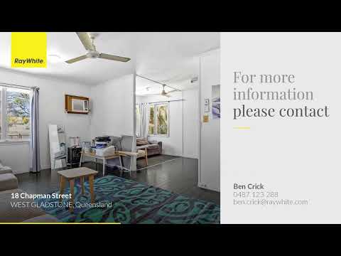 18 Chapman Street, West Gladstone, QLD 4680, 3 slaapkamers, 1 badkamers, House