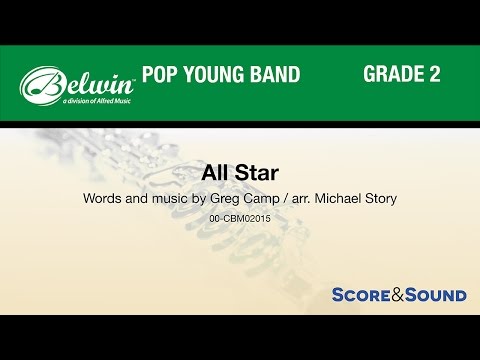All Star, arr. Michael Story – Score & Sound