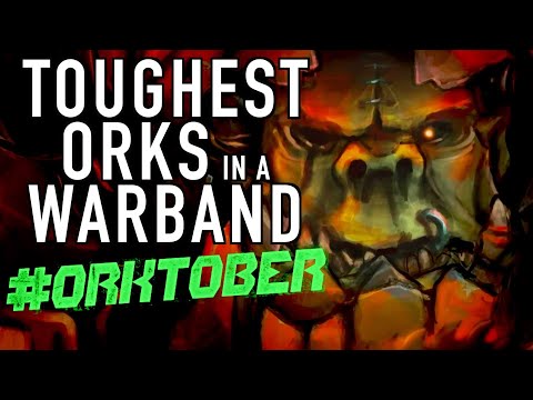 Toughest Orks in a Warband Warhammer 40K #orktober #orks #warhammer40k